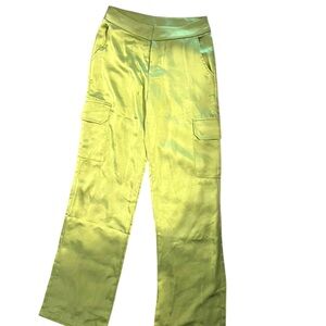 NWT** satin cargo pants